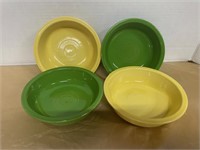 4 FIESTAWARE BOWLS