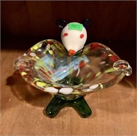 Glass Mouse Dish (back room)