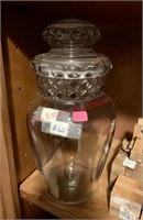 Glass Lidded Jar (back room)