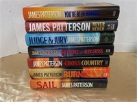 7 JAMES PATTERSON ARDBACK BOOKS