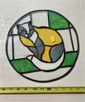 Stained Glass Cat (back room)