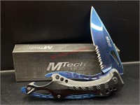 MTech Blue Pocket Knife