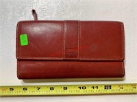 Red Coach Wallet (back room)
