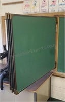 Wall mounted Swing out chalk board. Buyer must