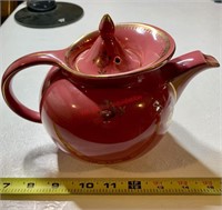 Dark Pink Hall Pottery Teapot (back room)