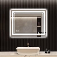 BUBFUL LED Mirror 24x32  Dimmable  Anti-Fog