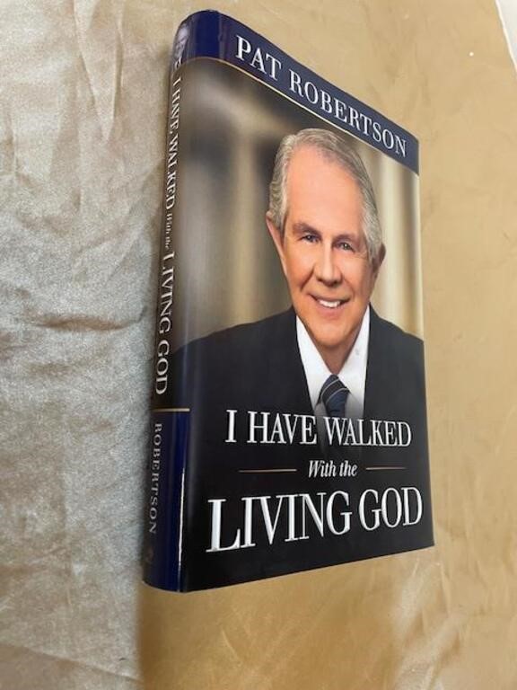 PAT ROBERTSON BOOK WITH BOOK PLATE