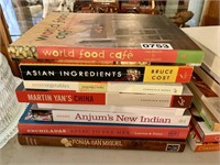 8 Cookbooks (living room)