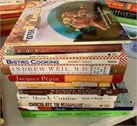 12 Cookbooks (living room)