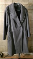$400 DKNY Ladies Sz XL Wood Blend Coat NWT