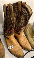 Men’s Cowboy Boots Size 9.5 (living room)