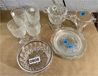 Glassware Lot (living room)