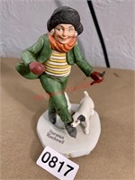 Norman Rockwell Figurine - Chipped (living room)