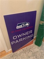 Seahawks Owner Parking Sign 2ftx3ft (Madison)