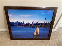 Seattle Framed Print 18x22 (Madison)