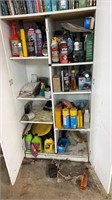 Contents in cabinet