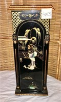 Chinoiserie Cabinet with Arch Door