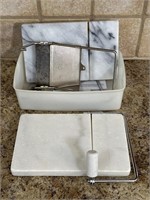 Marble cheese cutters