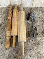 Rolling pins, hand blender