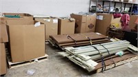 LARGE LOT of Metal Cantilever Shelving