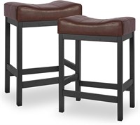 KATDANS Bar Stools Set  24 Inch  2Pcs