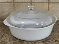 Vintage glassbake bowl
