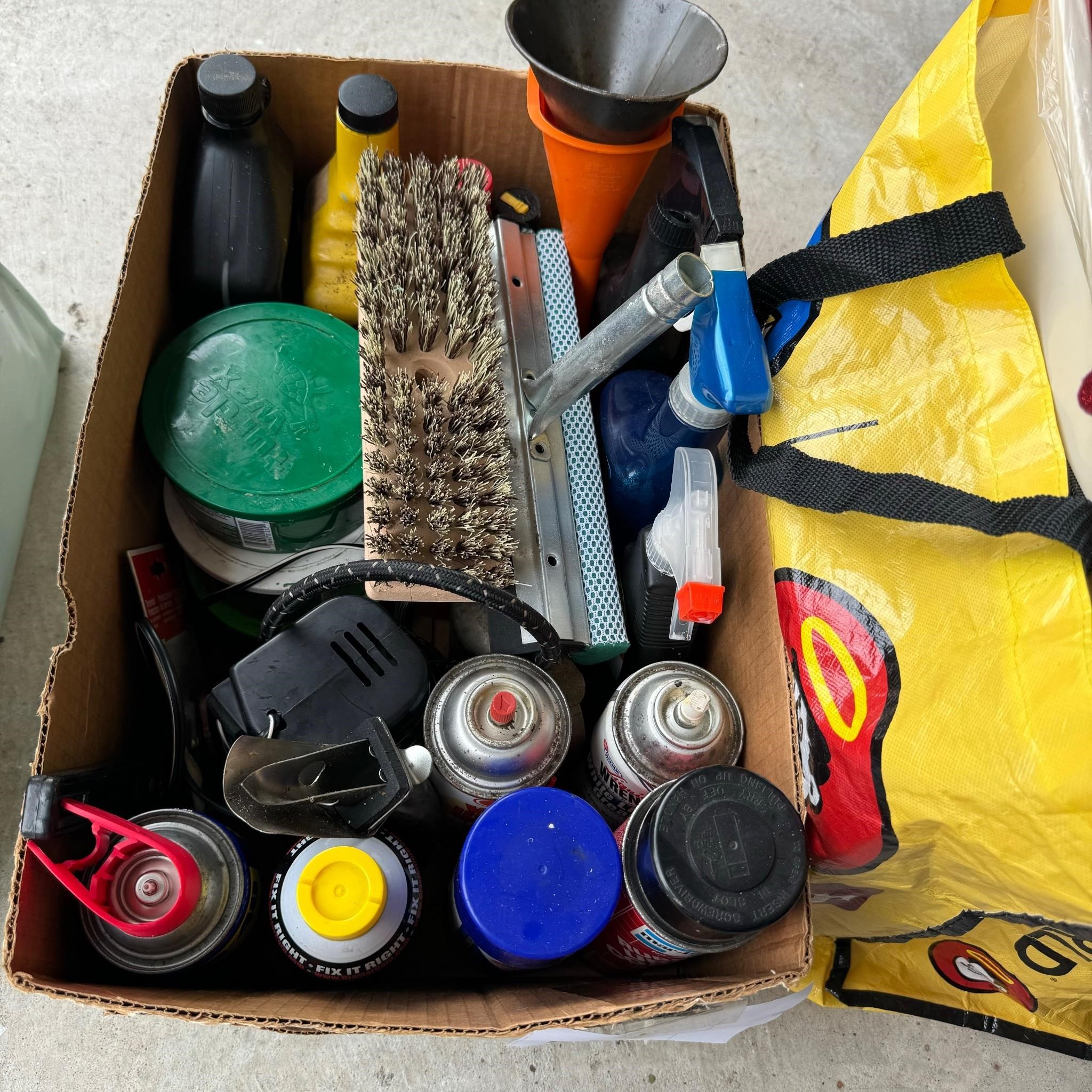 Box of misc automotive items. See pictures.