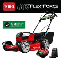 22 in. 60V Cordless Walk Behind Mower