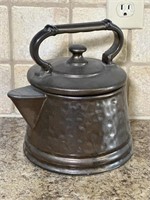Ceramic kettle cookie jar