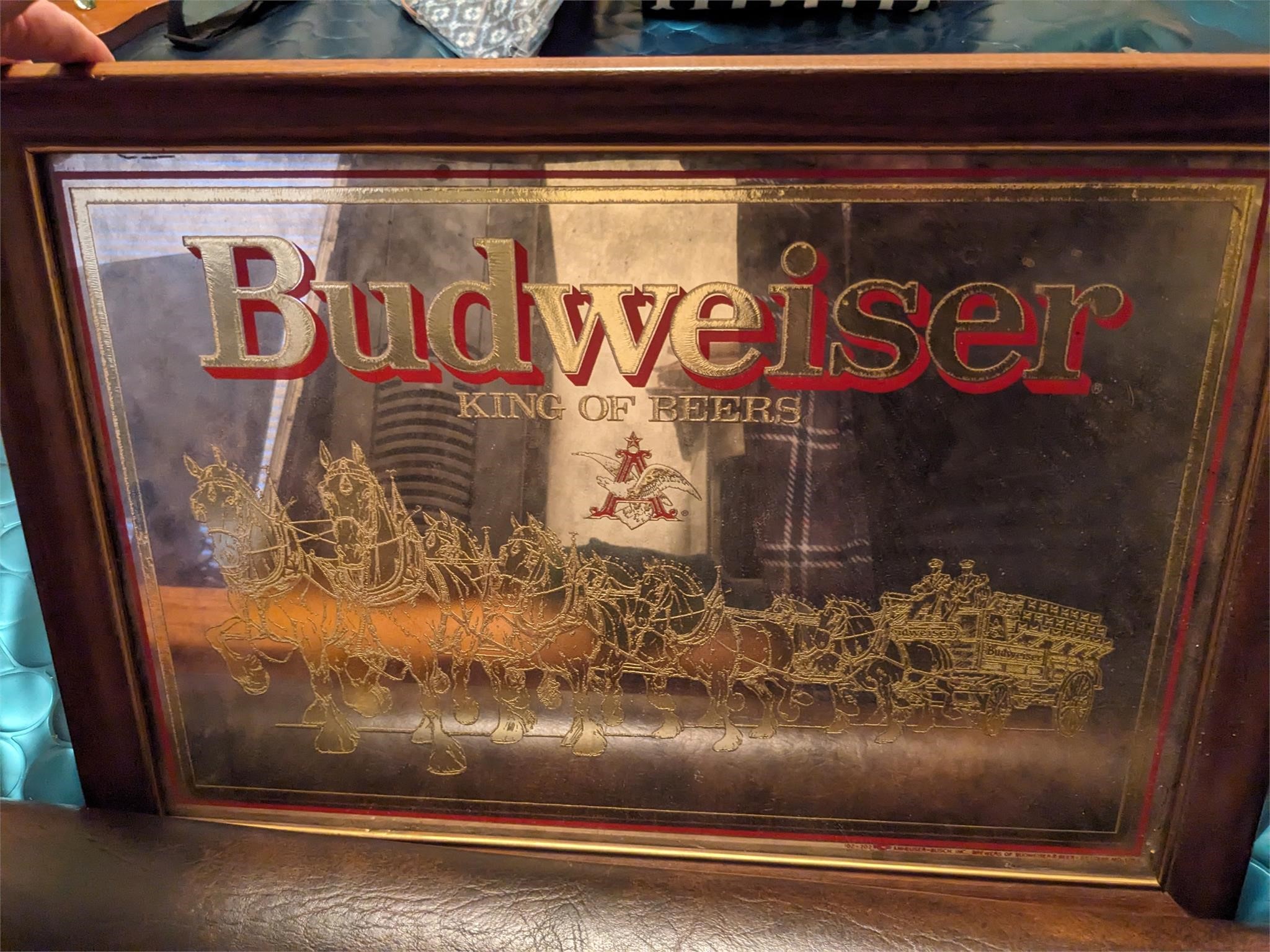 VTG Budweiser Clydesdales Mirror