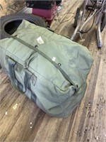 Bag with two Military Modular sleeping bag systems