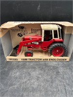 Ertl International 1586 Toy Tractor w/ Loader