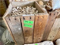 Huge Wood Bin (no shells or contents