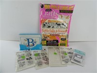 Lot of Misc. Scrapbooking/Stationary Cards Stamps