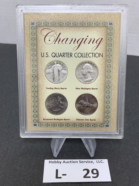Changing US Quarter Collection (Silver Quarters)