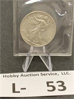 Silver 1941-D Walking Liberty Half Dollar