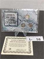 Dimes of the 20th Century (Silver)