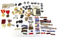 MILITARY PINS, BADGES AND MORE