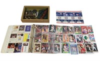 VARIOUS SPORTS CARDS AND COLLECTIBLES