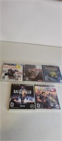 FIVE PS3 GAMES