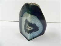 5.5" Tall Blue Cut Agate