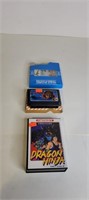 THREE VINTAGE GAMES IN NEW CONDITION