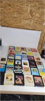 LOT OF 32 8 TRACK TAPES