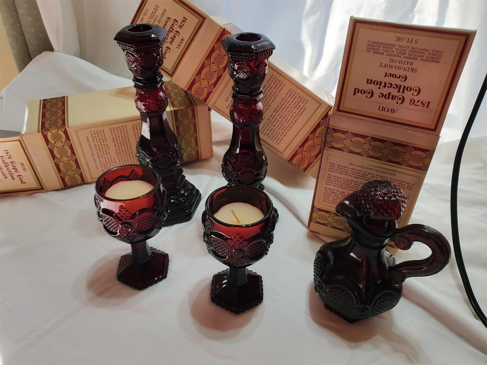 Avon Cape Cod Ruby Red Fragrance Set