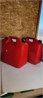 TWO 25 L GAS CANS