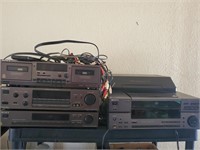4 Sony Stereo System Components