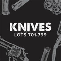Knives Lots 701-799