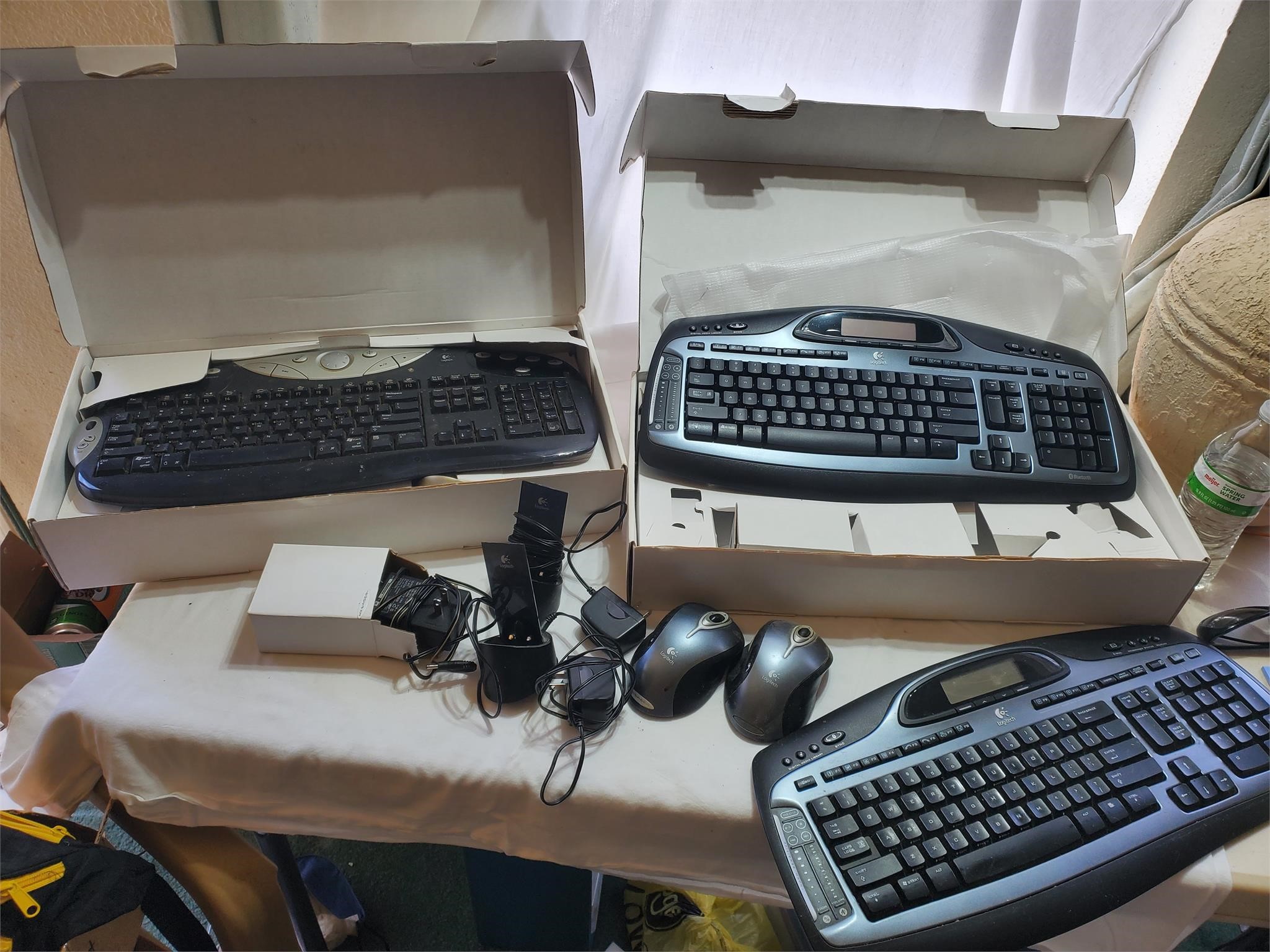 Logitech Keyboard and Mouse Lot
