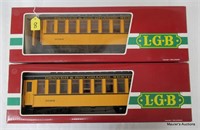 2 LGB “G” Gage D&RGW 3082 Passenger Coaches, OB