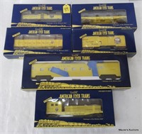 6 Lionel/AF National Toy Train Museum Cars, OB